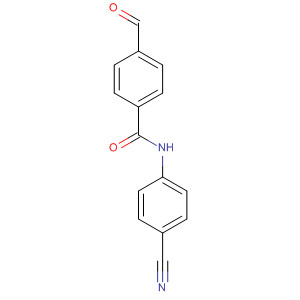 Benzamide,n-(4-cyanophenyl)-4-formyl-(9ci) Structure,364082-35-9Structure