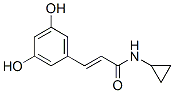 (9CI)-N-环丙基-3-(3,5-二羟基苯基)-丙酰胺结构式_364327-02-6结构式