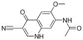 N-(3-cyano-1,4-dihydro-6-methoxy-4-oxo-7-quinolinyl)-acetamide Structure,364371-79-9Structure