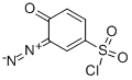 1,2-Benzoquinone-2-diazide-4-sulfonyl chloride Structure,36451-08-8Structure