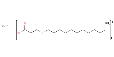 Calcium 3-dodecylsulfanylpropanoate Structure,36452-66-1Structure