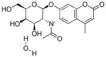 4-Methylumbelliferyl-n-acetyl-beta-d-galactosaminide hydrate Structure,36476-29-6Structure