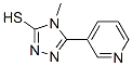 4-Methyl-5-pyridin-3-yl-4H-[1,2,4]triazole-3-thiol Structure,3652-31-1Structure