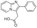 (2-苯基-咪唑并[1,2-a]吡啶-3-基)-乙酸结构式_365213-68-9结构式