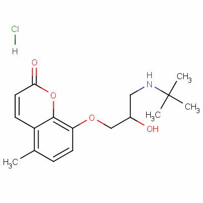 Bucumolol hydrochloride Structure,36556-75-9Structure