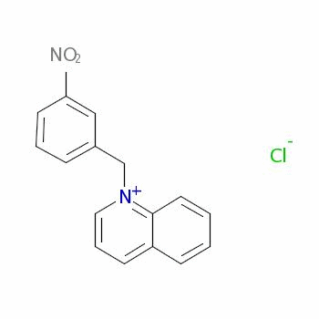 1-[(3-Nitrophenyl)methyl]quinolin-1-ium chloride Structure,36586-67-1Structure