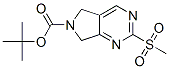 tert-Butyl 2-(methylsulfonyl)-5H-pyrrolo[3,4-d]pyrimidine-6(7H)-carboxylate Structure,365996-87-8Structure