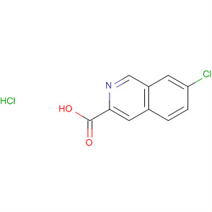 7-Chloro-3-isoquinolinecarboxylic acid hydrochloride Structure,365998-39-6Structure