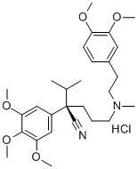 维拉帕米结构式_36622-40-9结构式