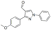 3-(4-Methoxy-phenyl)-1-phenyl-1h-pyrazole-4-carbaldehyde Structure,36640-42-3Structure