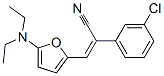 Benzeneacetonitrile,3-chloro--alpha--[[5-(diethylamino)-2-furanyl ]methylene]- Structure,366465-95-4Structure