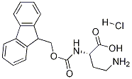 (2S)-4-amino-2-[[(9h-fluoren-9-ylmethoxy)carbonyl]amino]butanoic acid hydrochloride Structure,366491-49-8Structure