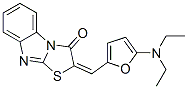 2-[[5-(二乙基氨基)-2-呋喃]亚甲基]-噻唑并[3,2-a]苯并咪唑-3(2H)-酮结构式_366819-12-7结构式