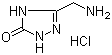 5-(氨基甲基)-1,2-二氢-3H-1,2,4-噻唑-3-酮盐酸盐结构式_367250-06-4结构式