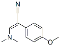 3-(Dimethylamino)-2-(4-methoxyphenyl)acrylonitrile Structure,36758-77-7Structure