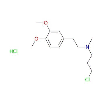 N-(3-氯丙基)-3,4-二甲氧基-n-甲基苯乙胺盐酸盐结构式_36770-75-9结构式