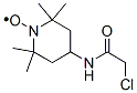 4-(2-氯乙酰氨基)-2,2,6,6-四甲基哌啶-1-氧基自由基结构式_36775-23-2结构式