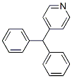 4-Diphenylmethylpyridine Structure,3678-72-6Structure