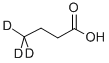 Butyric-4,4,4-d3 acid Structure,36789-14-7Structure