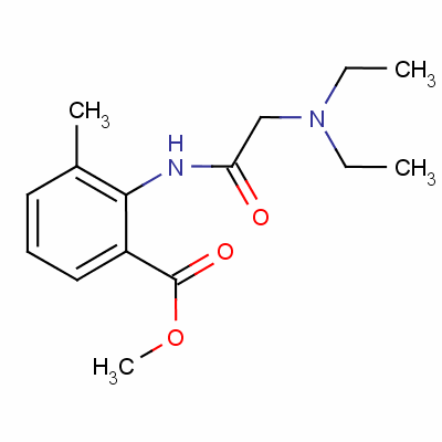 Tolycaine Structure,3686-58-6Structure