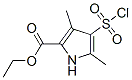 Ethyl 4-(chlorosulfonyl)-3,5-dimethyl-1H-pyrrole-2-carboxylate Structure,368869-88-9Structure