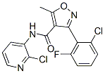 3-(2-Chloro-6-fluorophenyl)-n-(2-chloro-3-pyridinyl)-5-methyl-4-isoxazolecarboxamide Structure,368869-90-3Structure