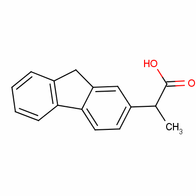 2-(9H-fluoren-2-yl)propanoic acid Structure,36950-96-6Structure