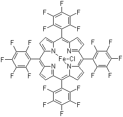 5,10,15,20-Tetrakis(pentafluorophenyl)-21h,23h-porphine iron(iii) chloride Structure,36965-71-6Structure