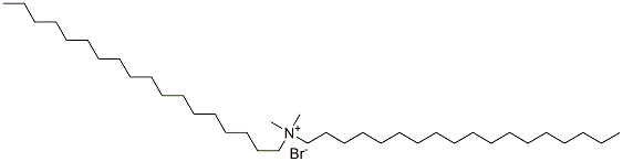 双十八烷基二甲基溴化铵结构式_3700-67-2结构式