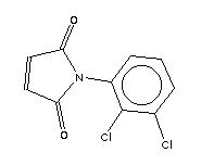 1-(2,3-Dichlorophenyl)-2,5-dihydro-1h-pyrrole-2,5-dione Structure,37010-53-0Structure