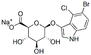 5-Bromo-4-chloro-3-indolyl beta-d-glucuronide sodium salt Structure,370100-64-4Structure