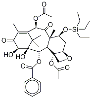 14Beta-hydroxy-7-o-(triethylsilyl)-13-oxo baccatin iii Structure,370110-84-2Structure