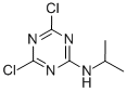 2,4-Dichloro-6-isopropylamino-1,3,5-triazine Structure,3703-10-4Structure