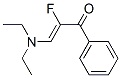 (9ci)-3-(二乙基氨基)-2-氟-1-苯基-2-丙烯-1-酮结构式_37032-48-7结构式