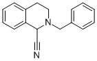 2-Benzyl-1,2,3,4-tetrahydroisoquinoline-1-carbonitrile Structure,37039-47-7Structure