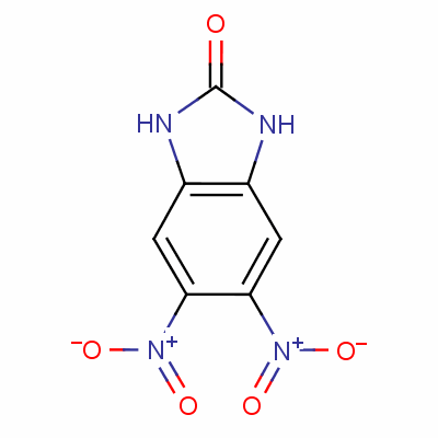 5,6-Dinitro-1,3-dihydro-benzoimidazol-2-one Structure,3705-86-0Structure