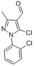 5-Chloro-1-(2-chlorophenyl)-3-methyl-1h-pyrazole-4-carboxaldehyde Structure,370561-61-8Structure