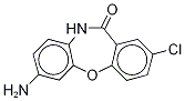 7-氨基-2-氯二苯[b,f][1,4]噁氮杂卓-11(10H)-酮结构式_37081-73-5结构式