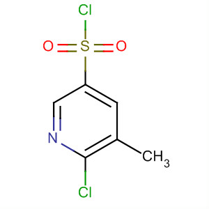 6-Chloro-5-methylpyridine-3-sulfonyl chloride Structure,37105-10-5Structure