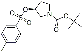 (S)-3-(toluene-4-sulfonyloxy)-pyrrolidine-1-carboxylic acid tert-butyl ester Structure,371240-55-0Structure