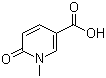 1-Methyl-6-oxo-1,6-dihydropyridine-3-carboxylic acid Structure,3719-45-7Structure