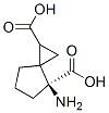 Spiro[2.4]heptane-1,4-dicarboxylic acid, 4-amino-, (4s)- (9ci) Structure,371980-01-7Structure