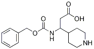 3-(Cbz-amino)-3-(4-piperidyl)propionic acid Structure,372144-06-4Structure