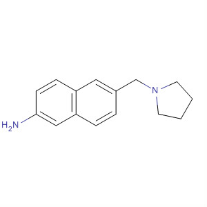 6-(1-吡咯烷甲基)-2-萘胺结构式_372149-65-0结构式