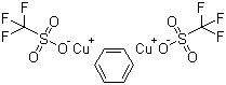 Copper(i) trifluoromethanesulfonate benzene complex (2:1) Structure,37234-97-2Structure