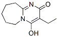 (9Ci)-3-乙基-7,8,9,10-四氢-4-羟基-嘧啶并[1,2-A]氮杂革-2(6H)-酮结构式_372498-52-7结构式