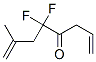 1,7-Octadien-4-one,5,5-difluoro-7-methyl- Structure,373393-24-9Structure