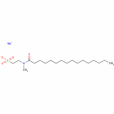 Ethanesulfonic acid, 2-[methyl(1-oxohexadecyl)amino]-, sodium salt Structure,3737-55-1Structure