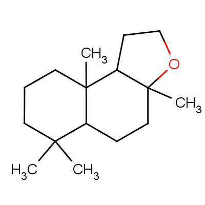 十二氢-3A,6,6,9A-四甲基-萘并[2,1-B]-呋喃结构式_3738-00-9结构式