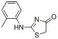 2-O-tolylamino-thiazol-4-one Structure,37394-99-3Structure